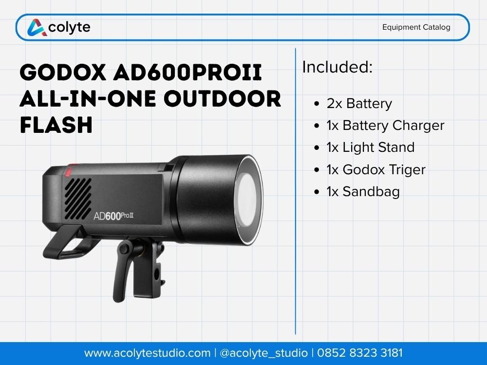 Godox AD600ProII All-in-One Outdoor Flash
